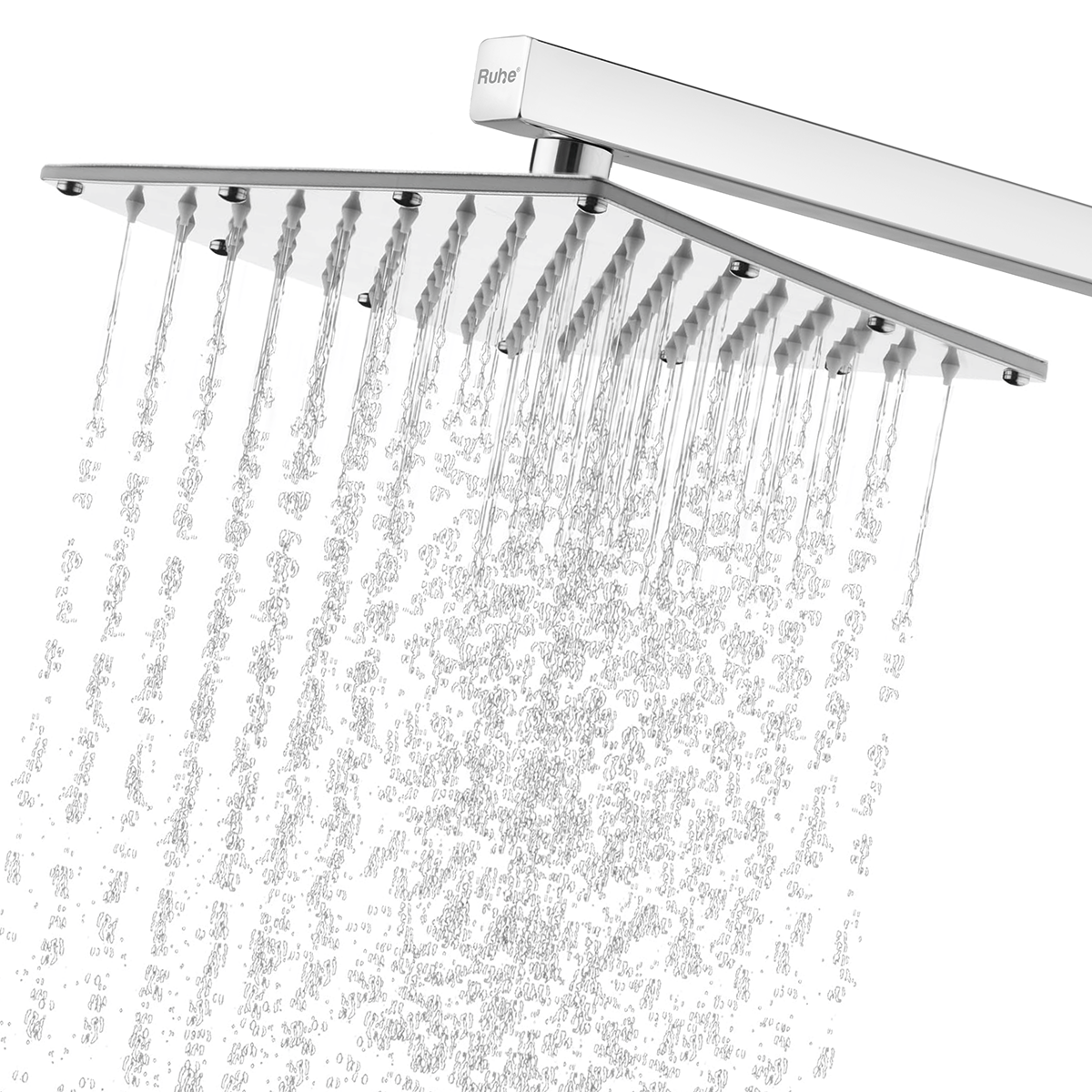 Rain Joy 304-Grade Overhead Shower (12 x 12 Inches) instaalled