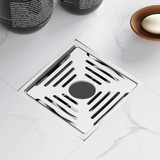 Earth Square Premium Floor Drain (6 x 6 Inches) with Hole - by Ruhe®