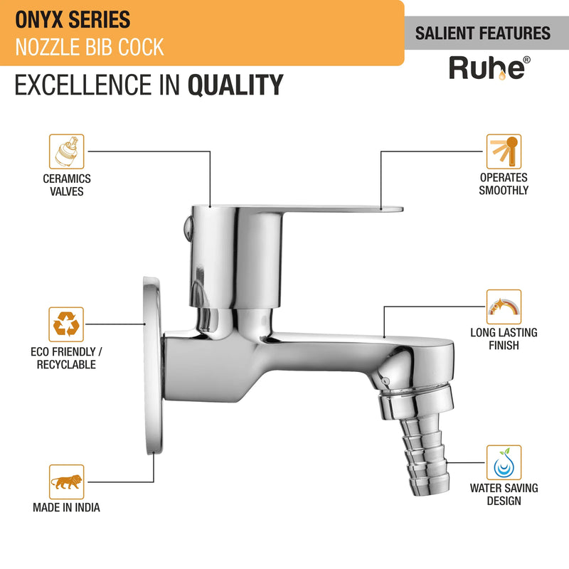 Onyx Nozzle Bib Tap - by Ruhe