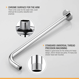 Round Full Bend Shower Arm (12 Inches) 3
