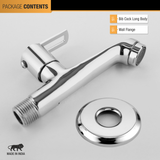 Kubix Bib Tap Long Body Brass Faucet package content