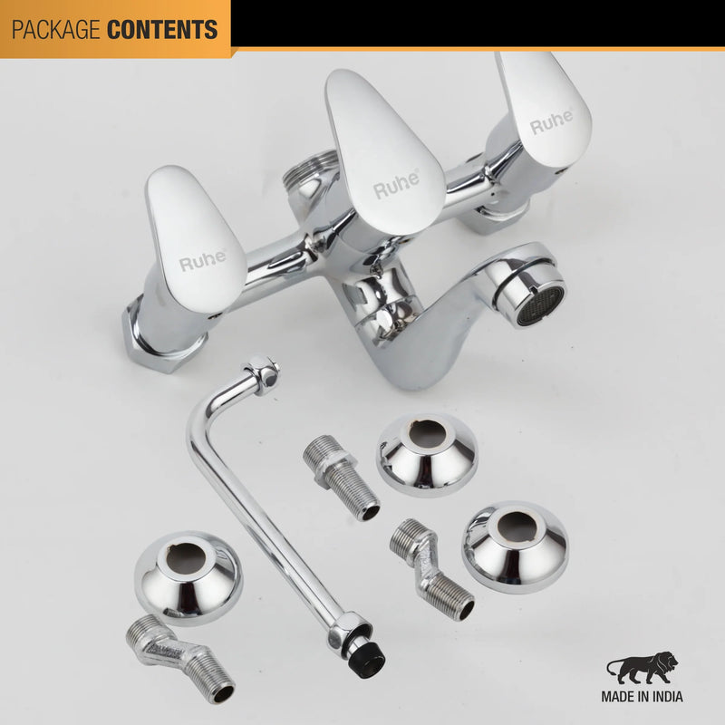 Vela Wall Mixer Tap with L Bend