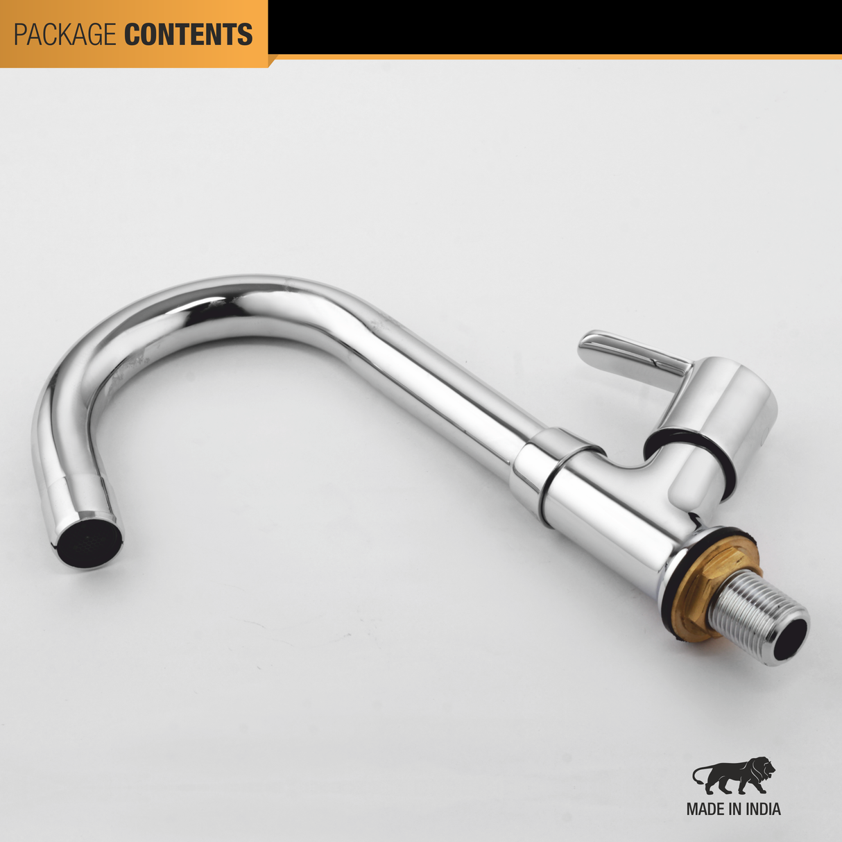 Rica Swan Neck with Swivel Spout Faucet 5
