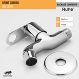 Orbit Bib Tap Brass Faucet package content
