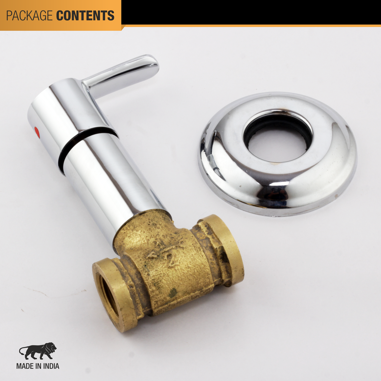 Rica Concealed Stop Valve Brass Faucet (15mm)- by Ruhe®