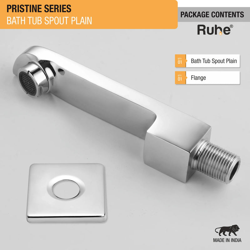 Pristine Plain Bathtub Tap (Only Spout)
