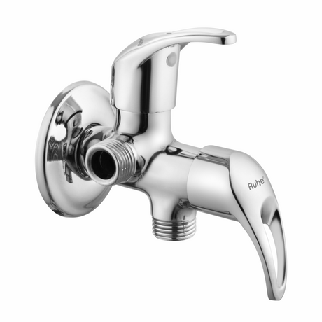 Aqua Two Way Angle Valve Brass Faucet (Double Handle)