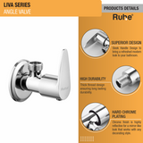 Liva Angle Valve Brass Faucet product details