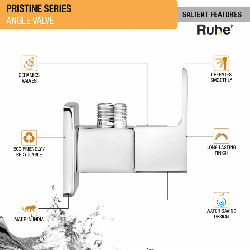 Pristine Angle Valve