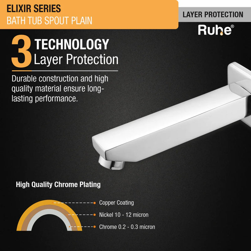 Elixir Plain Bathtub Tap (Only Spout)