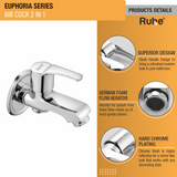 Euphoria Two Way Bib Tap Faucet product details