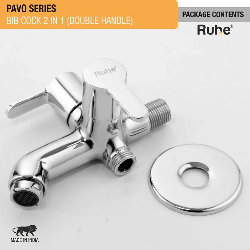 Pavo Two Way Bib Tap (Double Handle)