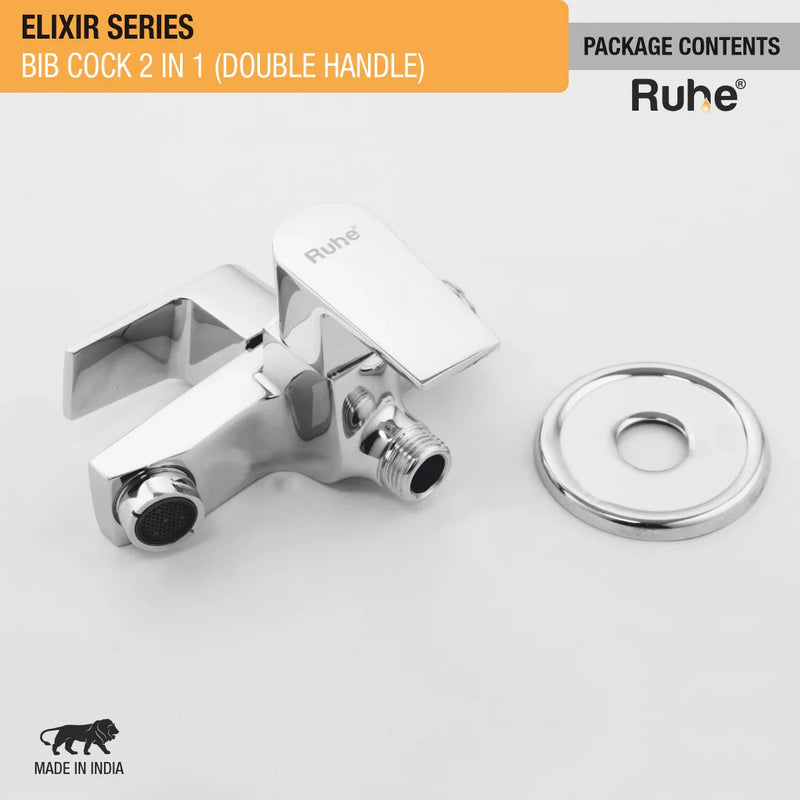 Elixir Two Way Bib Tap (Double Handle)