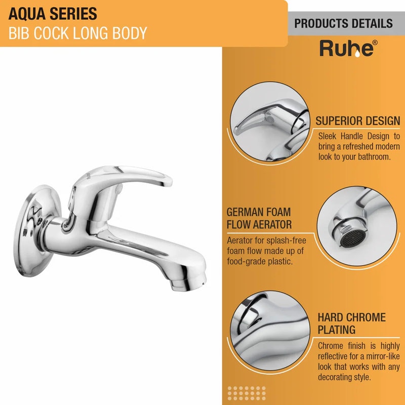 Aqua Long Body Bib Tap