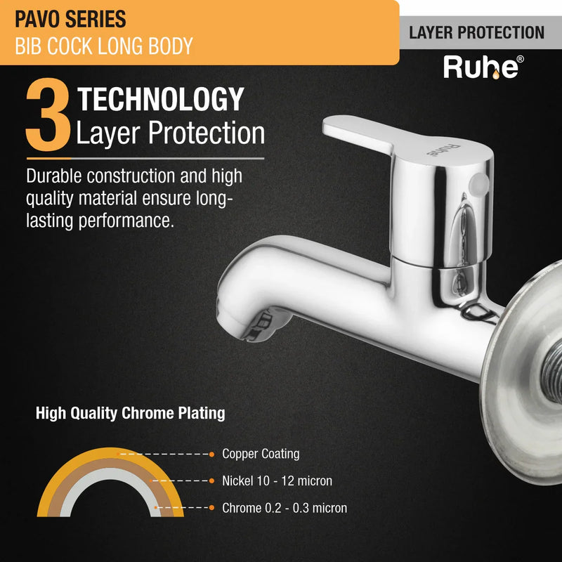 Pavo Long Body Bib  Tap
