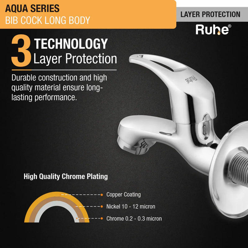 Aqua Long Body Bib Tap