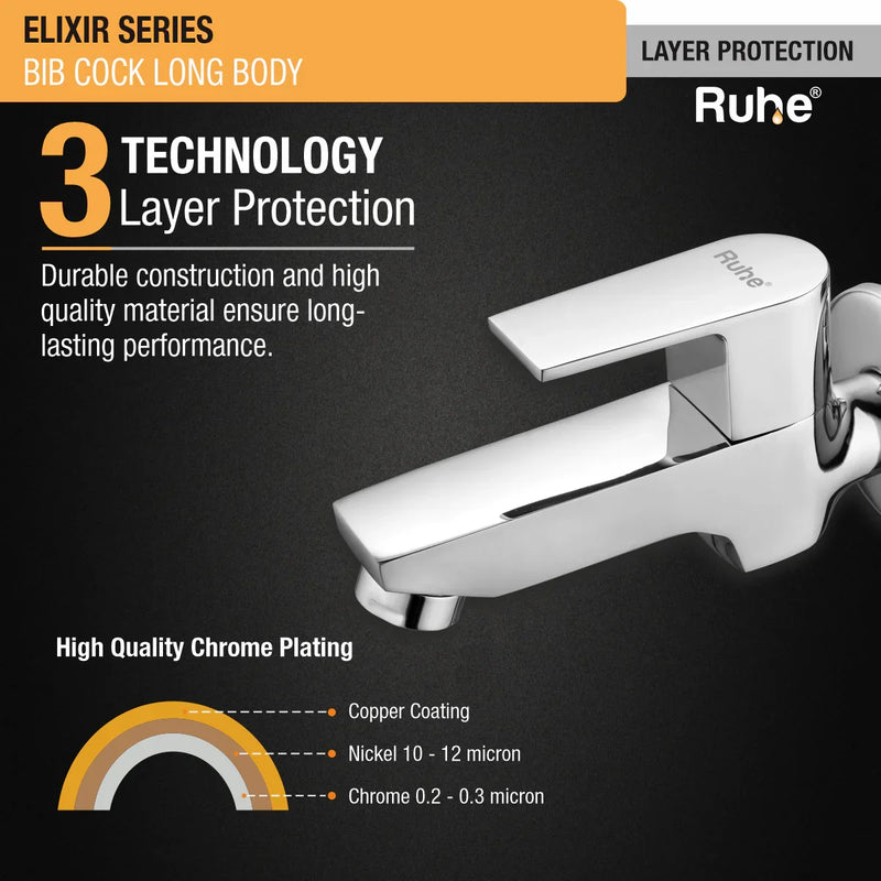 Elixir Long Body Bib Tap