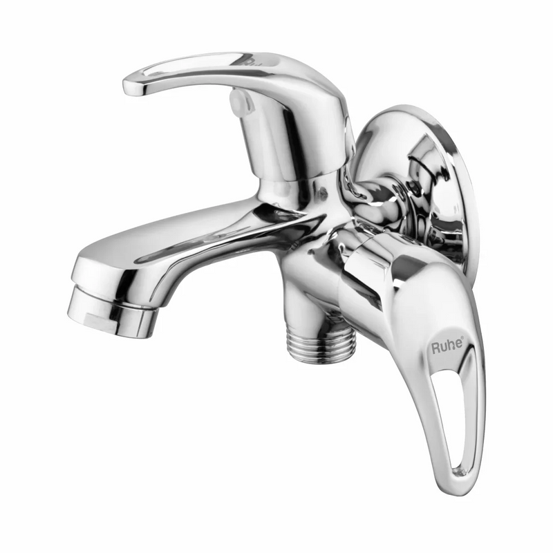 Aqua Two Way Bib Tap (Double Handle)
