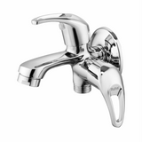 Aqua Two Way Bib Tap Brass Faucet (Double Handle)