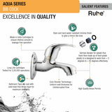 Aqua Bib Tap Brass Faucet features