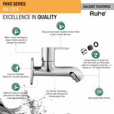 Pavo Bib Tap Brass Faucet features