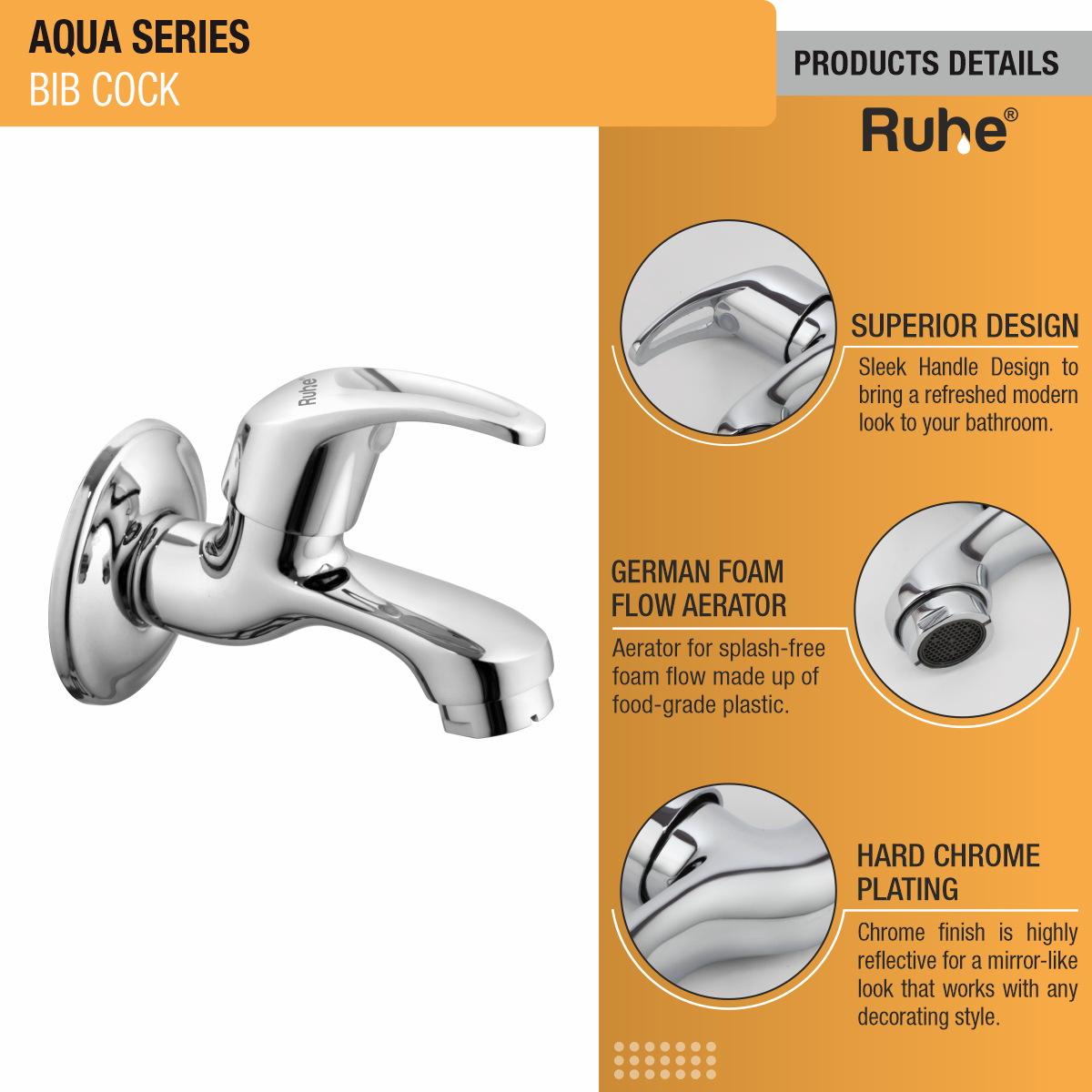 Aqua Bib Tap Brass Faucet product details