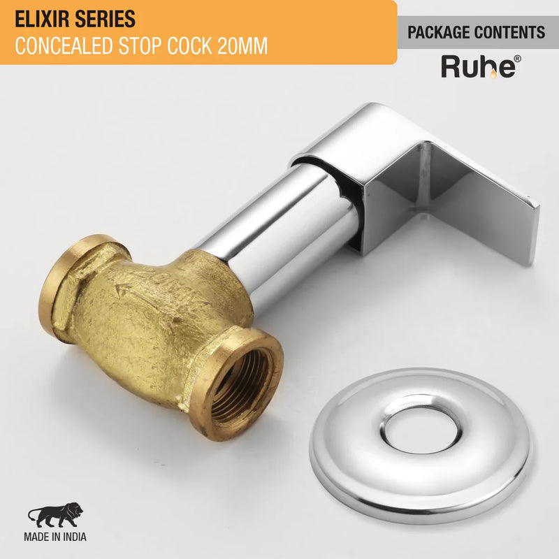 Elixir Concealed Stop Valve (20mm)- by Ruhe