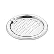 Classic Round Jali Floor Drain (5 Inches) with Hinged Grating Top (Pack of 2)