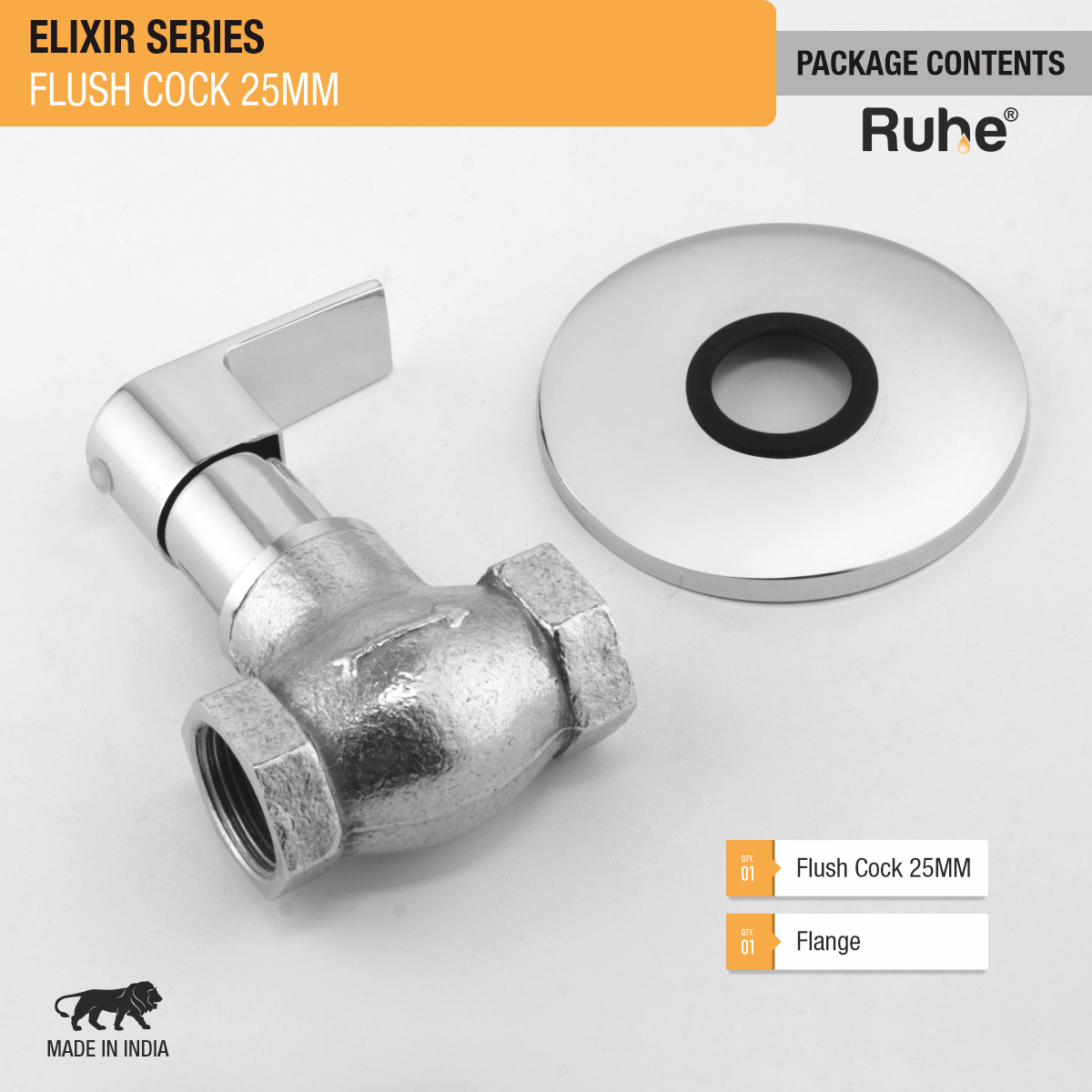 Elixir Flush Valve (25mm) - by Ruhe®