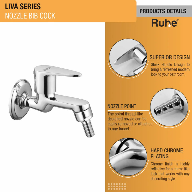 Liva Nozzle Bib Tap