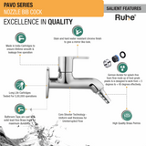 Pavo Nozzle Bib Tap Brass Faucet features