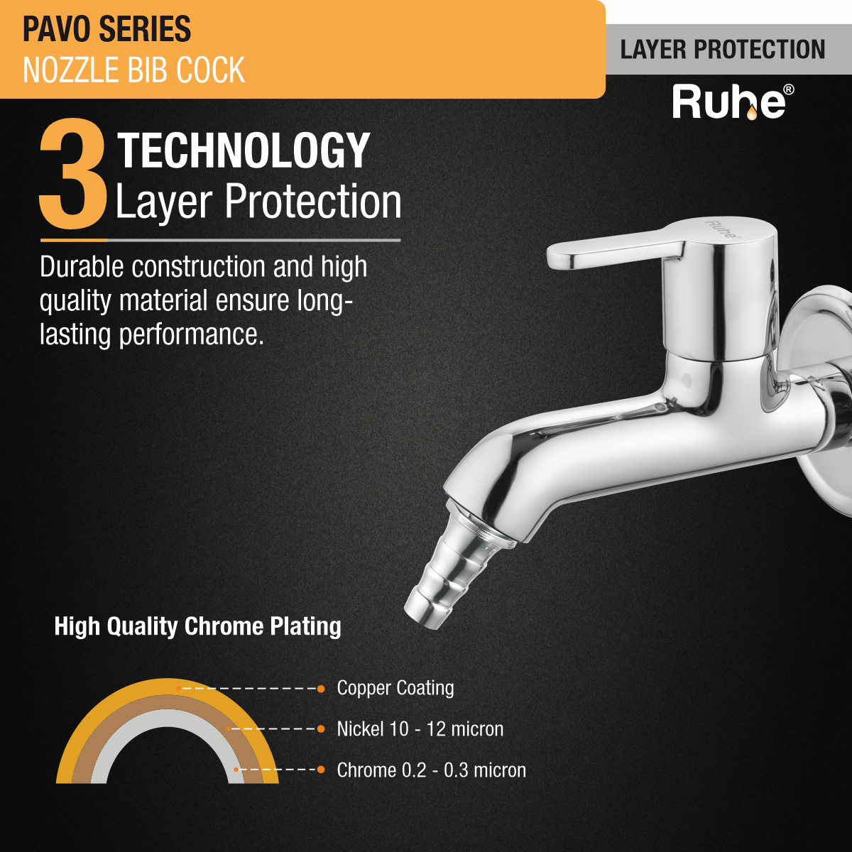 Pavo Nozzle Bib Tap - by Ruhe®