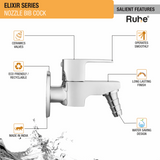Elixir Nozzle Bib Tap Brass Faucet features