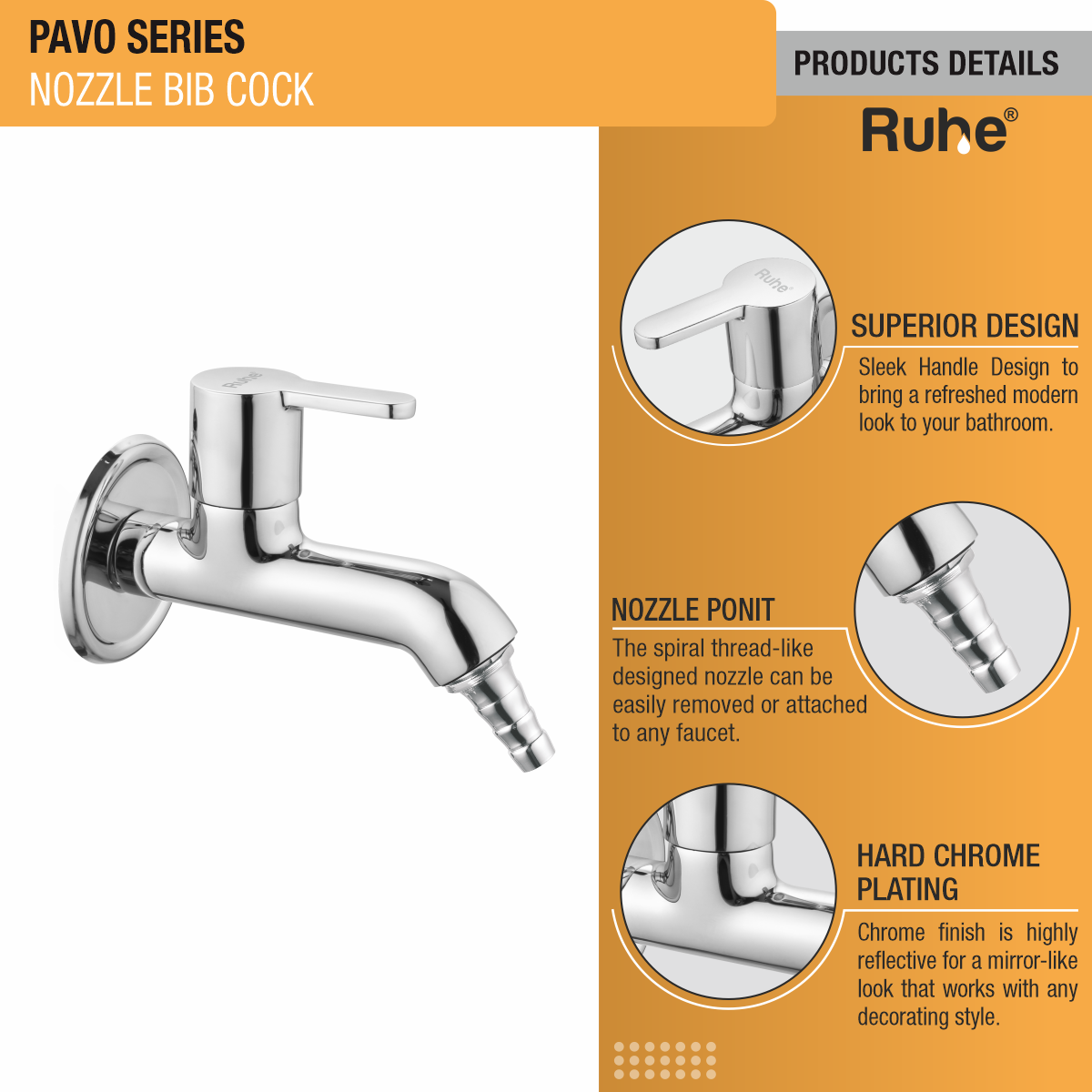 Pavo Nozzle Bib Tap - by Ruhe®