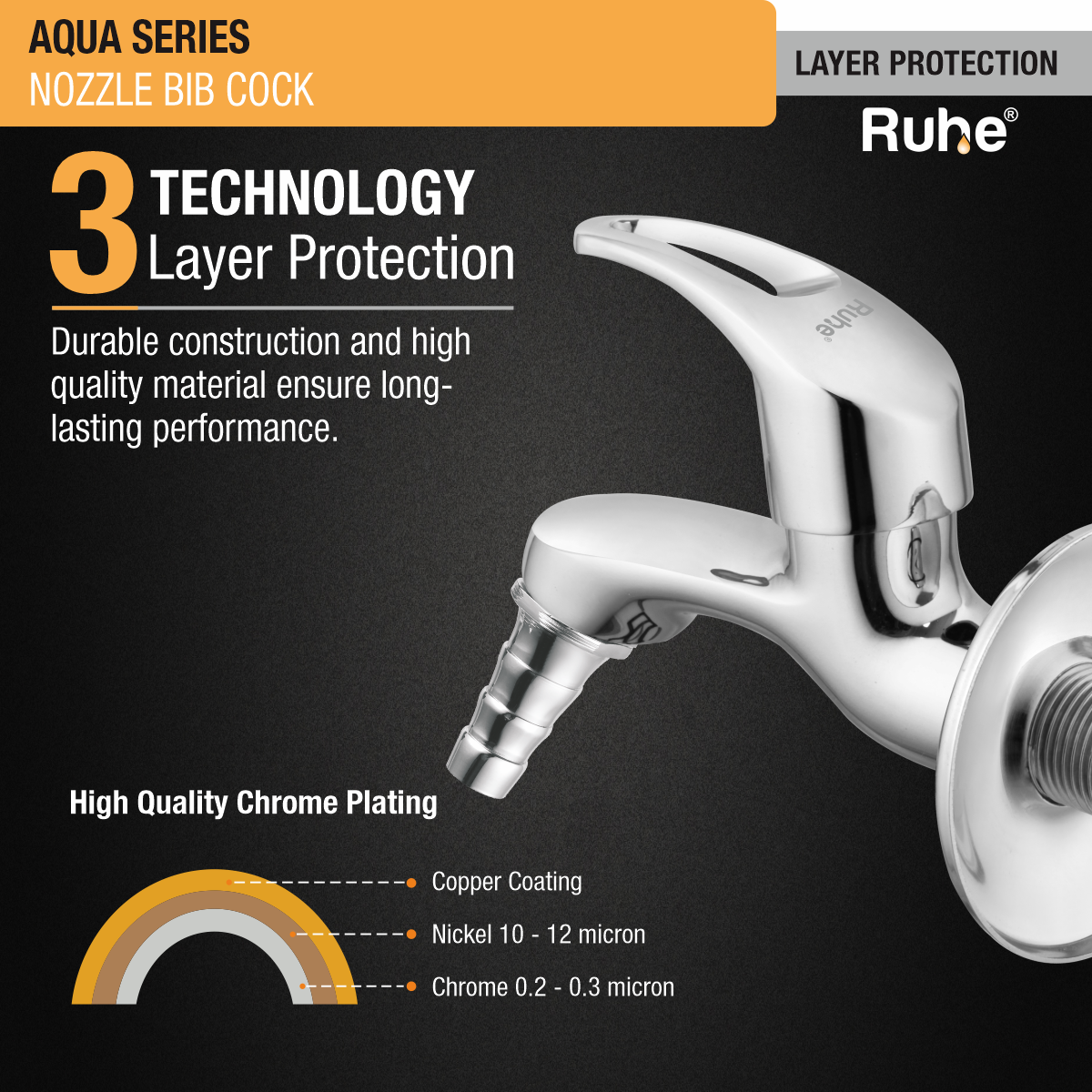 Aqua Nozzle Bib Tap - by Ruhe®