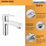 Euphoria Pillar Tap Brass Faucet product details