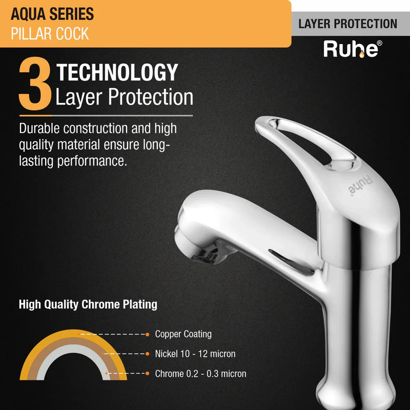 Aqua Wash Basin Pillar Tap