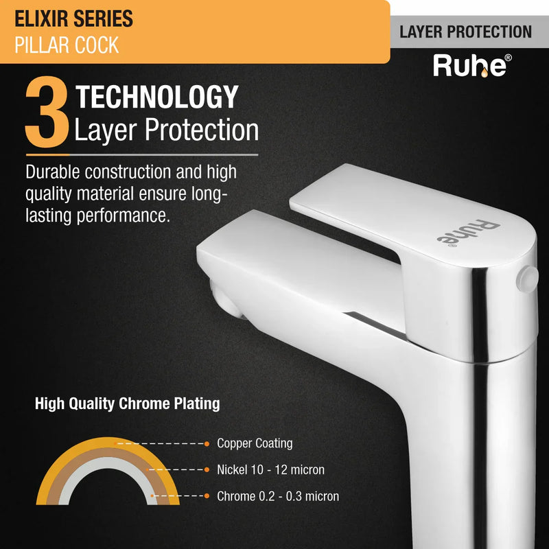 Elixir Wash Basin Pillar Tap