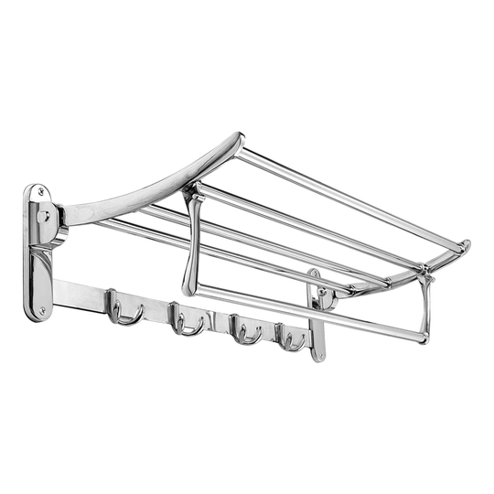 Round Foldable Towel Rack (24 Inches)