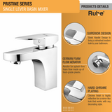 Pristine Single Lever Basin Brass Mixer Faucet product details