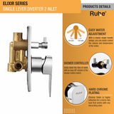 Elixir Single Lever 2-inlet Diverter (Complete Set) product details