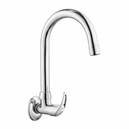 Aqua Sink Tap with Medium (15 inches) Round Swivel Spout Faucet