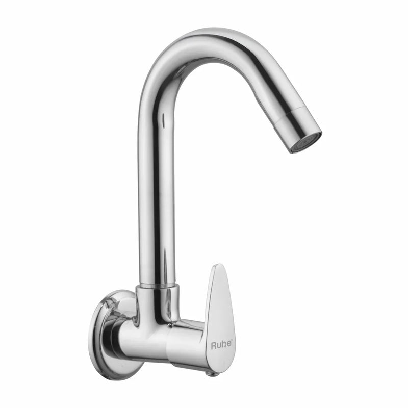 Liva Sink Tap with Round Swivel Spout Faucet - by Ruhe