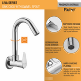 Liva Sink Tap with Swivel Spout Faucet product details