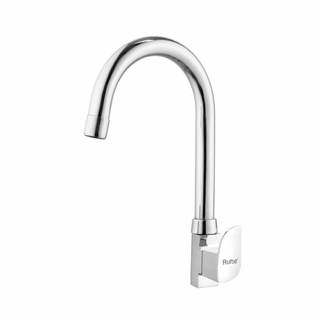 Pristine Swan Neck with Medium (15 inches) Round Swivel Spout Brass Faucet