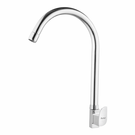 Pristine Swan Neck with Large (20 inches) Round Swivel Spout Brass Faucet