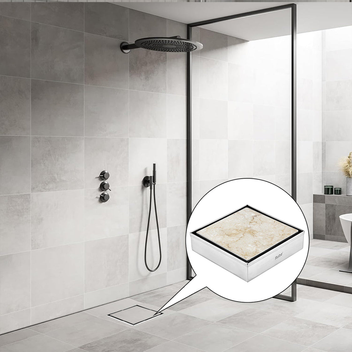 Shower Drain Channels Online | Linear ,Tile and Marble Drain Channel – Ruhe