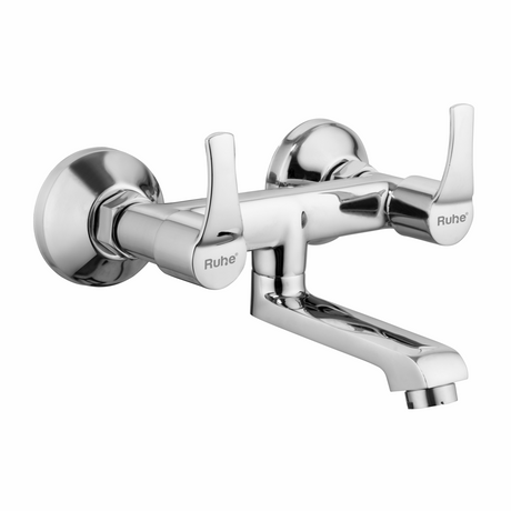 Euphoria Wall Mixer Brass Faucet (Non-Telephonic)