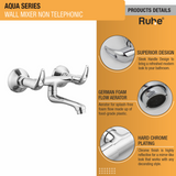 Aqua Wall Mixer Brass Faucet (Non-Telephonic) product details