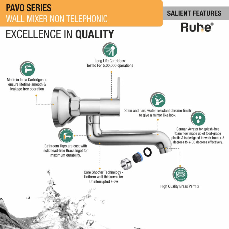 Pavo Wall Mixer Tap